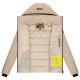 Marikoo Radaa Damen Stepp Jacke Taupe Grey Größe M - Gr. 38