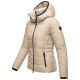 Marikoo Radaa Damen Stepp Jacke Taupe Grey Größe XXL - Gr. 44