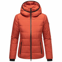 Marikoo Radaa Damen Stepp Jacke Terracotta Größe S - Gr. 36