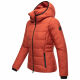 Marikoo Radaa Damen Stepp Jacke Terracotta Größe S - Gr. 36