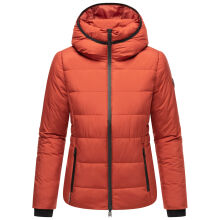 Marikoo Radaa Damen Stepp Jacke Terracotta Größe XXL - Gr. 44