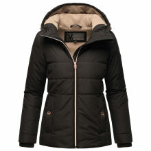 Marikoo Alemee Damen Stepp Jacke Schwarz Größe XS - Gr. 34