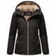 Marikoo Alemee Damen Stepp Jacke Schwarz Größe XL - Gr. 42