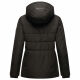 Marikoo Alemee Damen Stepp Jacke Schwarz Größe XXL - Gr. 44