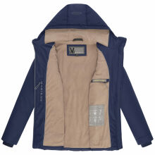 Marikoo Alemee Damen Stepp Jacke Bright Navy Größe L - Gr. 40