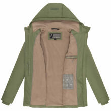 Marikoo Alemee Damen Stepp Jacke Olive Größe M - Gr. 38
