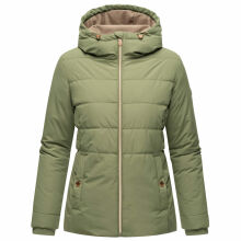 Marikoo Alemee Damen Stepp Jacke Olive Größe XL - Gr. 42