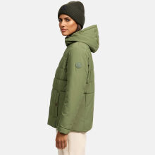 Marikoo Alemee Damen Stepp Jacke Olive Größe XXL - Gr. 44