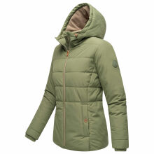 Marikoo Alemee Damen Stepp Jacke Olive Größe XXL - Gr. 44