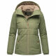 Marikoo Alemee Damen Stepp Jacke Olive Größe XXL - Gr. 44