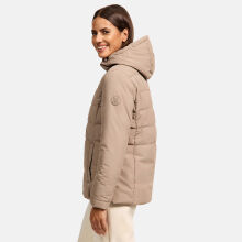 Marikoo Alemee Damen Stepp Jacke Taupe Grey Größe XS - Gr. 34