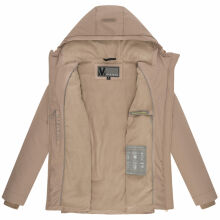 Marikoo Alemee Damen Stepp Jacke Taupe Grey Größe S - Gr. 36