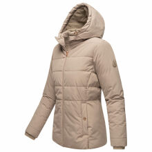 Marikoo Alemee Damen Stepp Jacke Taupe Grey Größe M - Gr. 38