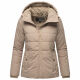 Marikoo Alemee Damen Stepp Jacke Taupe Grey Größe XL - Gr. 42