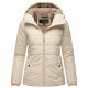 Marikoo Alemee Damen Stepp Jacke Cream Größe XS - Gr. 34