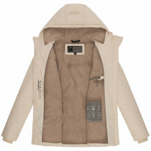 Marikoo Alemee Damen Stepp Jacke Cream Größe M - Gr. 38