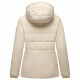 Marikoo Alemee Damen Stepp Jacke Cream Größe L - Gr. 40
