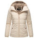 Marikoo Alemee Damen Stepp Jacke Cream Größe XXL - Gr. 44