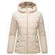 Marikoo Alemee Damen Stepp Jacke Cream Größe XXL - Gr. 44