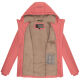 Marikoo Alemee Damen Stepp Jacke Rouge Größe XXL - Gr. 44