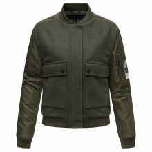 Navahoo Willstehaben Damen Jacke Olive Größe XXL - Gr. 44