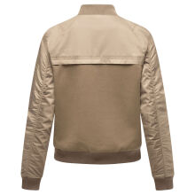 Navahoo Willstehaben Damen Jacke Stone Brown Größe XS - Gr. 34
