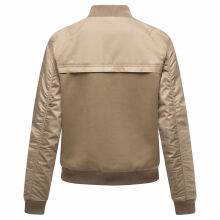 Navahoo Willstehaben Damen Jacke Stone Brown Größe M - Gr. 38