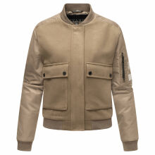 Navahoo Willstehaben Damen Jacke Stone Brown Größe XXL - Gr. 44