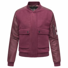 Navahoo Willstehaben Damen Jacke Wine Größe XS - Gr. 34