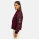 Navahoo Willstehaben Damen Jacke Wine Größe S - Gr. 36