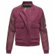 Navahoo Willstehaben Damen Jacke Wine Größe S - Gr. 36
