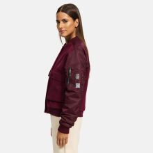 Navahoo Willstehaben Damen Jacke Wine Größe L - Gr. 40