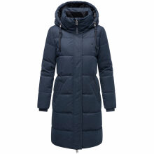 Navahoo Wintertanz Damen Winterjacke Navy Größe M - Gr. 38