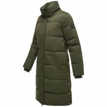 Navahoo Wintertanz Damen Winterjacke Olive Größe M - Gr. 38