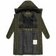 Navahoo Wintertanz Damen Winterjacke Olive Größe XXXL - Gr. 46