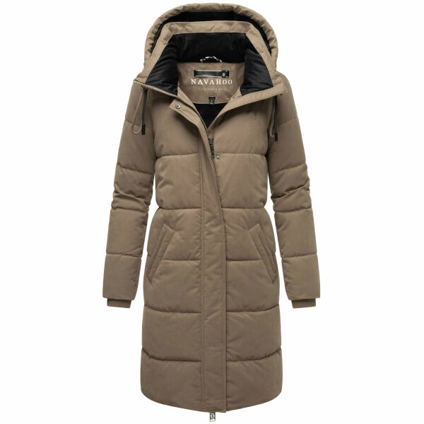 Navahoo Wintertanz Damen Winterjacke Stone Brown Größe M - Gr. 38