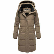 Navahoo Wintertanz Damen Winterjacke Stone Brown Größe M - Gr. 38