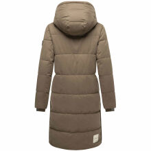 Navahoo Wintertanz Damen Winterjacke Stone Brown Größe L - Gr. 40