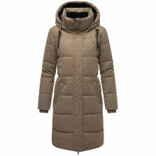 Navahoo Wintertanz Damen Winterjacke Stone Brown Größe XL - Gr. 42