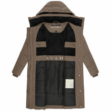 Navahoo Wintertanz Damen Winterjacke Stone Brown Größe XL - Gr. 42
