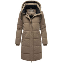 Navahoo Wintertanz Damen Winterjacke Stone Brown Größe XXXL - Gr. 46