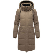 Navahoo Wintertanz Damen Winterjacke Stone Brown Größe XXXL - Gr. 46
