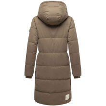 Navahoo Wintertanz Damen Winterjacke Stone Brown Größe XXXL - Gr. 46