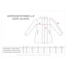 Navahoo Wintertanz Damen Winterjacke Stone Brown Größe XXXL - Gr. 46