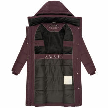 Navahoo Wintertanz Damen Winterjacke Dusty Plum Größe S - Gr. 36