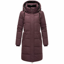 Navahoo Wintertanz Damen Winterjacke Dusty Plum Größe L - Gr. 40