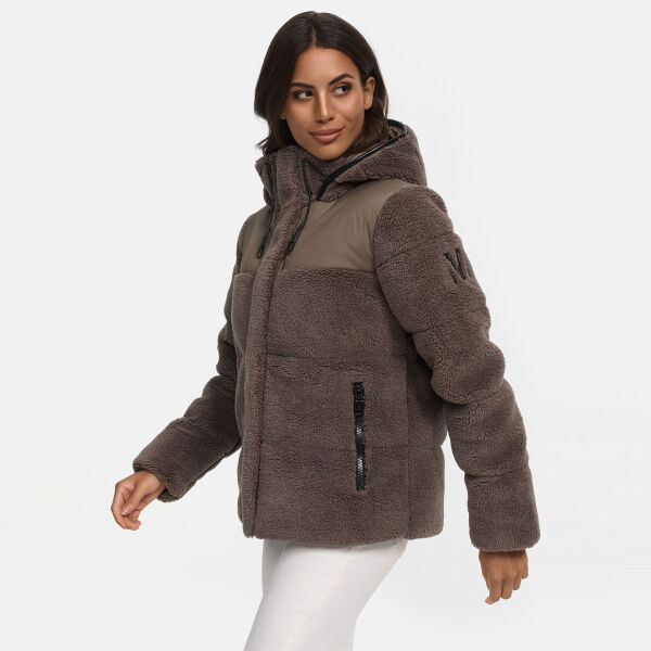 Marikoo Kaguraa Damen Winterjacke Stone Brown Größe XS - Gr. 34