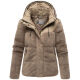 Marikoo Kaguraa Damen Winterjacke Stone Brown Größe L - Gr. 40
