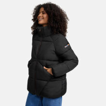 Navahoo Schokolinaa Damen Winter Steppjacke Schwarz Größe S - Gr. 36