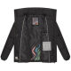 Navahoo Schokolinaa Damen Winter Steppjacke Schwarz Größe M - Gr. 38